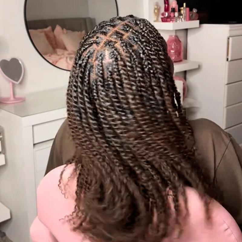 [1 Packs ]QVR Brazilian Remy Hair Afro kinky Bulk Human Hair For Braiding Dreadlock Hair