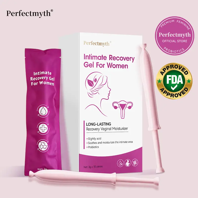 Perfectmyth - pH Balance, Odor control - Natural Feminine Care Soap | Organic Herbal Ingredients | Gentle | Effective for Daily Intimate Hygiene | Feminine Wash | Feminine Gel Intensive Probiotic BV