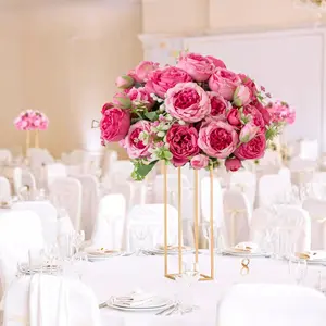 2pcs Beige & Light Pink & Pink  Artificial Peony Bouquets,  for Wedding & Dining Table Centerpieces, Living Room & Home Decor