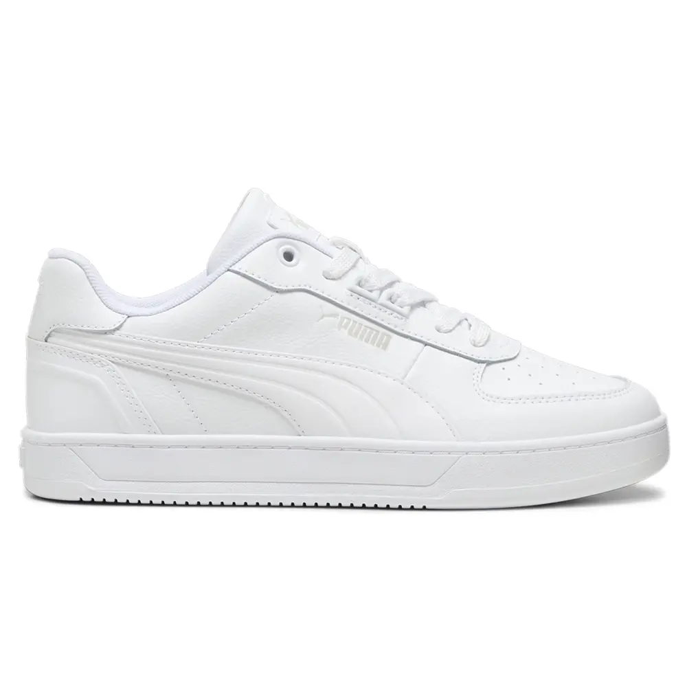 PUMA Mens Caven 2.0 Lux Lace Up Sneakers Shoes Casual - White PUMA Mens Caven 2.0 Lux Lace Up Sneakers Shoes Casual - White