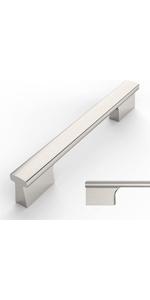 10 Pack Brushed Satin Nickel Cabinet Knobs, 1.2 Inch (30mm) Round Single Hole Drawer Pulls for Bathroom Cabinets & Dresser