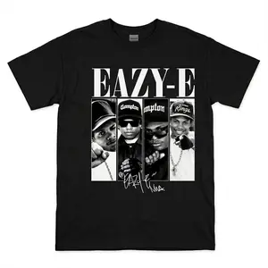 [MADE IN US] Vintage Rapper EAZY-E Shirt, Legendary Rapper T-Shirt, Gift For Fan, For Men, For Women, Full Size, Full Color