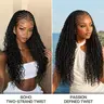 [New Arrival]Frodio Veralux™ Fiber Passion Twist Drawstring Wig 13x5 Lace Frontal with Baby Hair | Beginner Friendly  Pre-Cut Lace#SohoChic#SohoChic