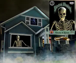 Spectral Illusions Ghosts and Spirits Halloween Digital Decoration on USB