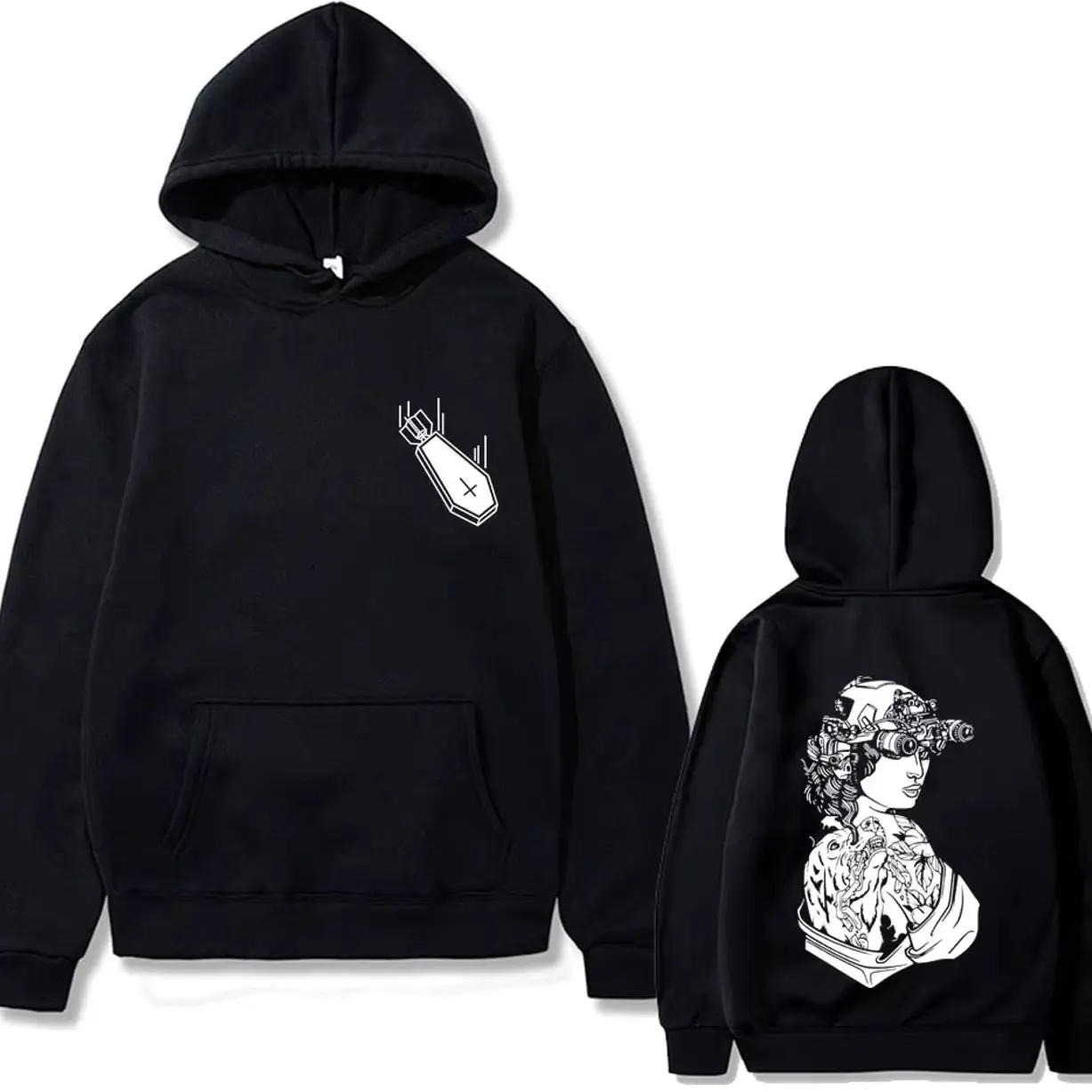 Forward Observations Group Graphic Hoodie Men Women Casual Fleece Cotton Sweatshirt Men's Hip Hop   Hoodies Streetwear Z