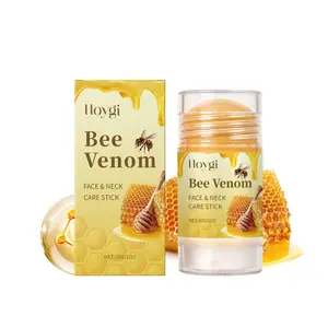 HOYGI Face Neck Care Stick Bee Venom Firming & Wrinkle-Reducing Vitamin E Nourishing Face & Neck Serum Stick Firming Deep Hydration Deep Moisturizing Firming