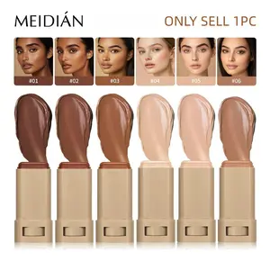 Solid Color Moisturizing Essence Stick, Even Skin Tone, Natural Bare Makeup Effect, Long-Lasting Hydration, Lightweight Formula, Multiple Shades Available, Flawless