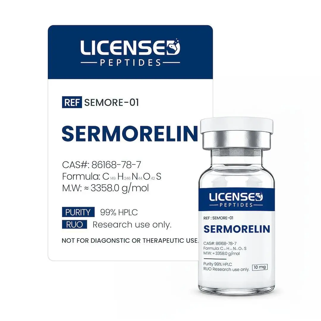 Sermorelin Vial, 5mg - Laboratory-Grade Research Supply for Research & Laboratory Applications
