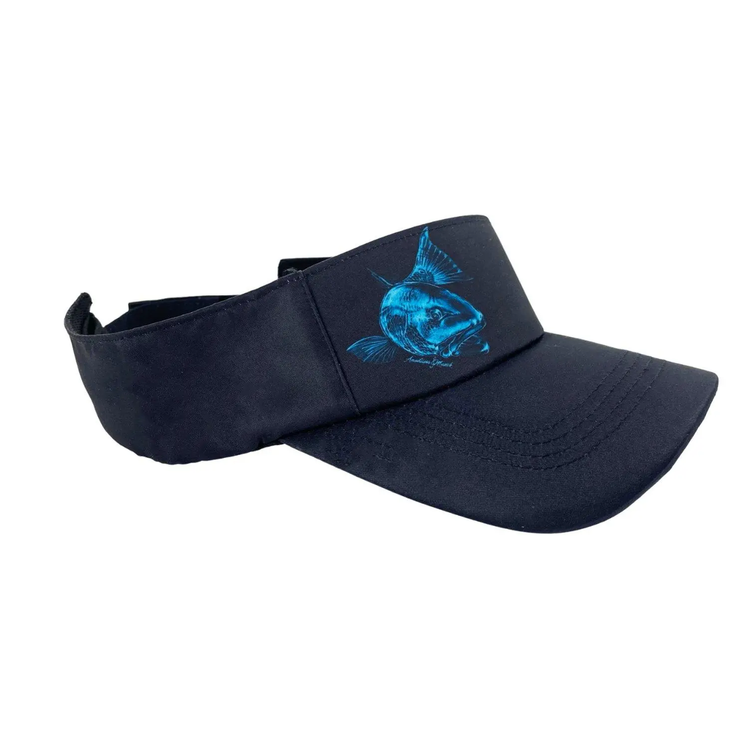 Florida Redfish Visor with Adjustable Fit for All Sizes - Ultimate Comfort and Style