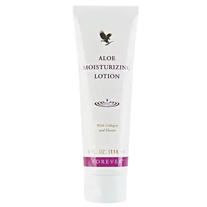 Forever Living - Aloe Moisturizing Lotion, Deep Hydration with Aloe Vera, Collagen, and Elastin, for Hands and Body, 4 fl oz