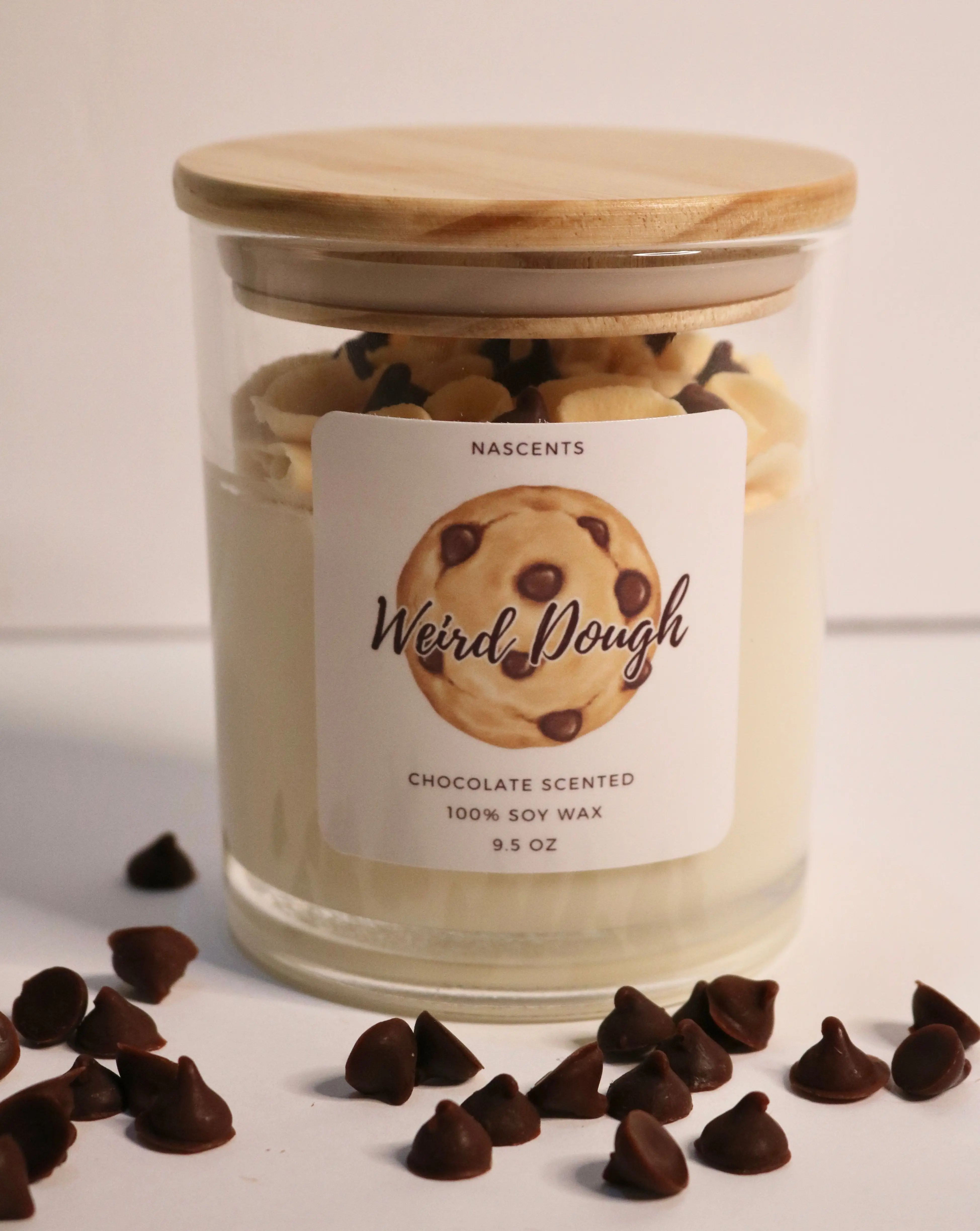 Weird Dough Candle