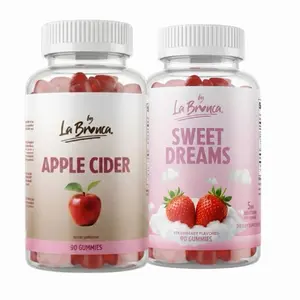 La Bronca Strawberry Apple Cider Melatonin Gummies, Sweet Dreams Snack