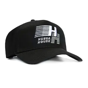 Huega House Legacy Snapback Hat - Black