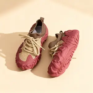 Women's Fashion Sneakers Zero Drop Wide Toe Box Shoes Comfortable for Hiking Walking Gym Fitness Lace Up Non-Slip Beach Water Shoe