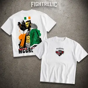 FIGHTRELIC UFC 329 Conor McGregor Comeback White Men's Shirt, UFC Fighters Tshirt MMA Fan, UFC MMA Shirt, UFC Champions Sports Shirt shirt, Gift for Him Gift For Her, Made In USA.