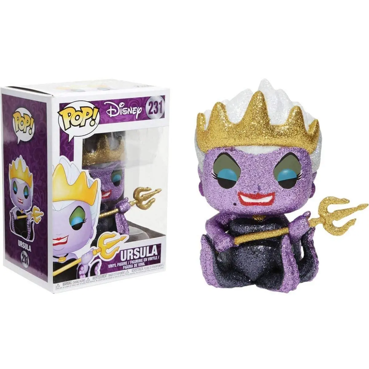 Funko POP! Disney The Little Mermaid Ursula #231 (Diamond Collection)