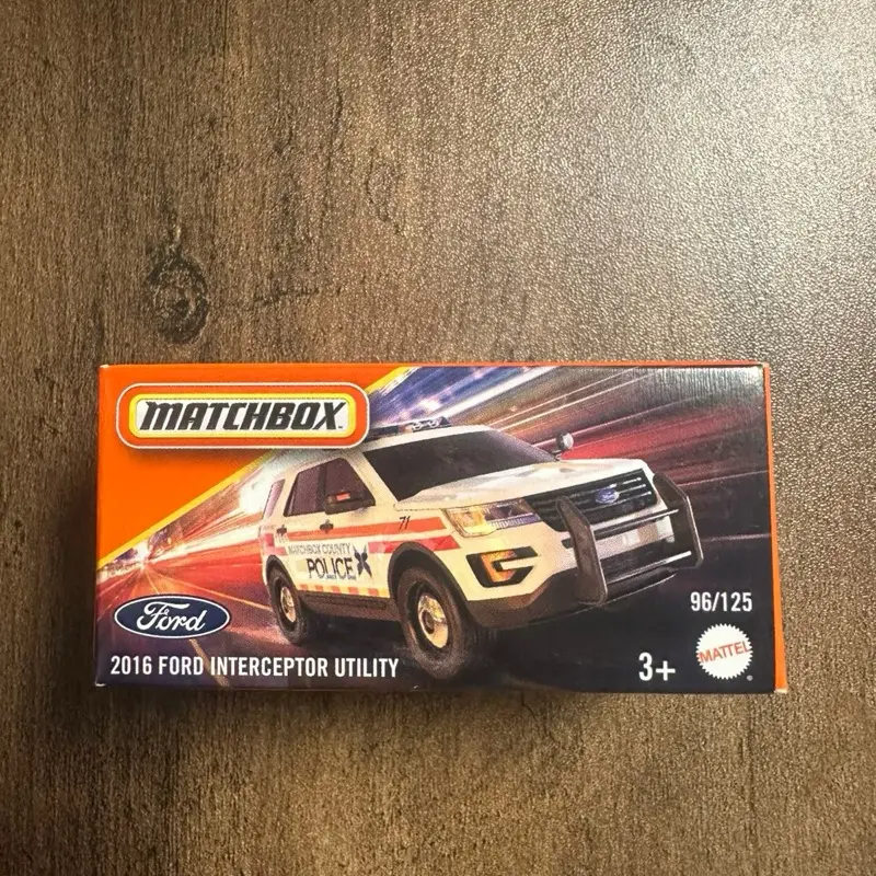 Matchbox 2016 Ford Police Interceptor Utility Power Grab #96