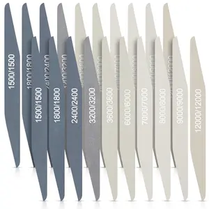 20 count Sanding Sticks for Plastic Models  Print Polishing Sticks Assorted Metal and  Sanding Tools Accessory for Model Craft Amateur Beginner(High Grits Rating,Double Angle Shape)