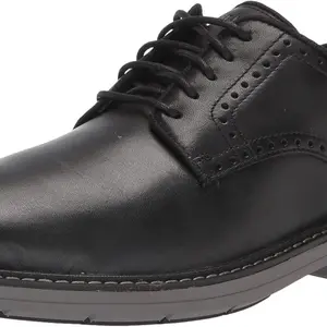 Cole Haan Men's Goto Plain Toe Oxford, Black/Gray Midsole, 12