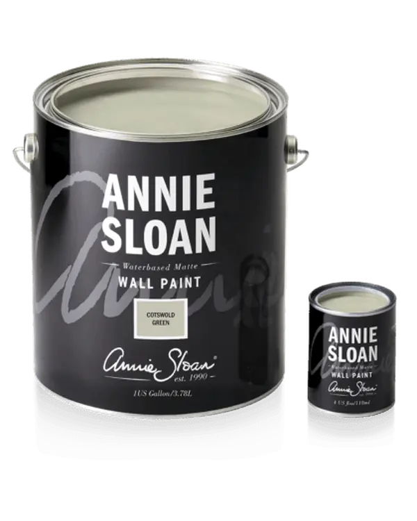 Cotswold Green Annie Sloan Wall Paint One Gallon