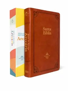 BIBLIA DE ESTUDIO ARCOIRIS, RVR 1960, con cierre e índice