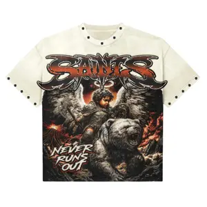 Vintage Wash Saints Graphic T-Shirt