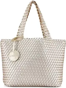 ILSE JASOBSEN Tote Bag Platino Silver
