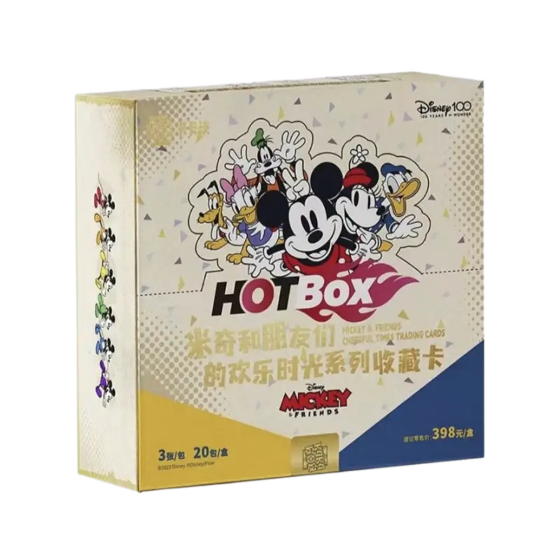 [SEALED]Kakawow Disney Mickey & Friends Cheerful Times Hotbox, Trading Cards, Gift for Kids