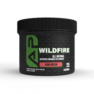 AP Wildfire All-Natural Nootropic Pre-Workout - Focus & Energy Fitness Supplement