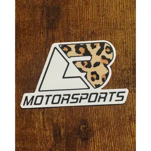 Leopard LB Logo Sticker Leopard LB Logo Sticker