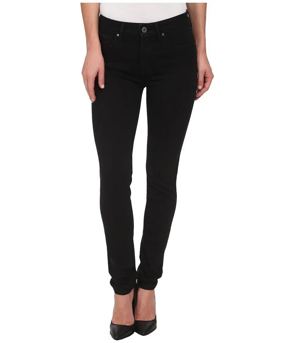 Levi's Women's 721 High Rise Skinny Leg Tailored Distressed Jeans Mid-Stretch Denim, Clothes, Zipper
