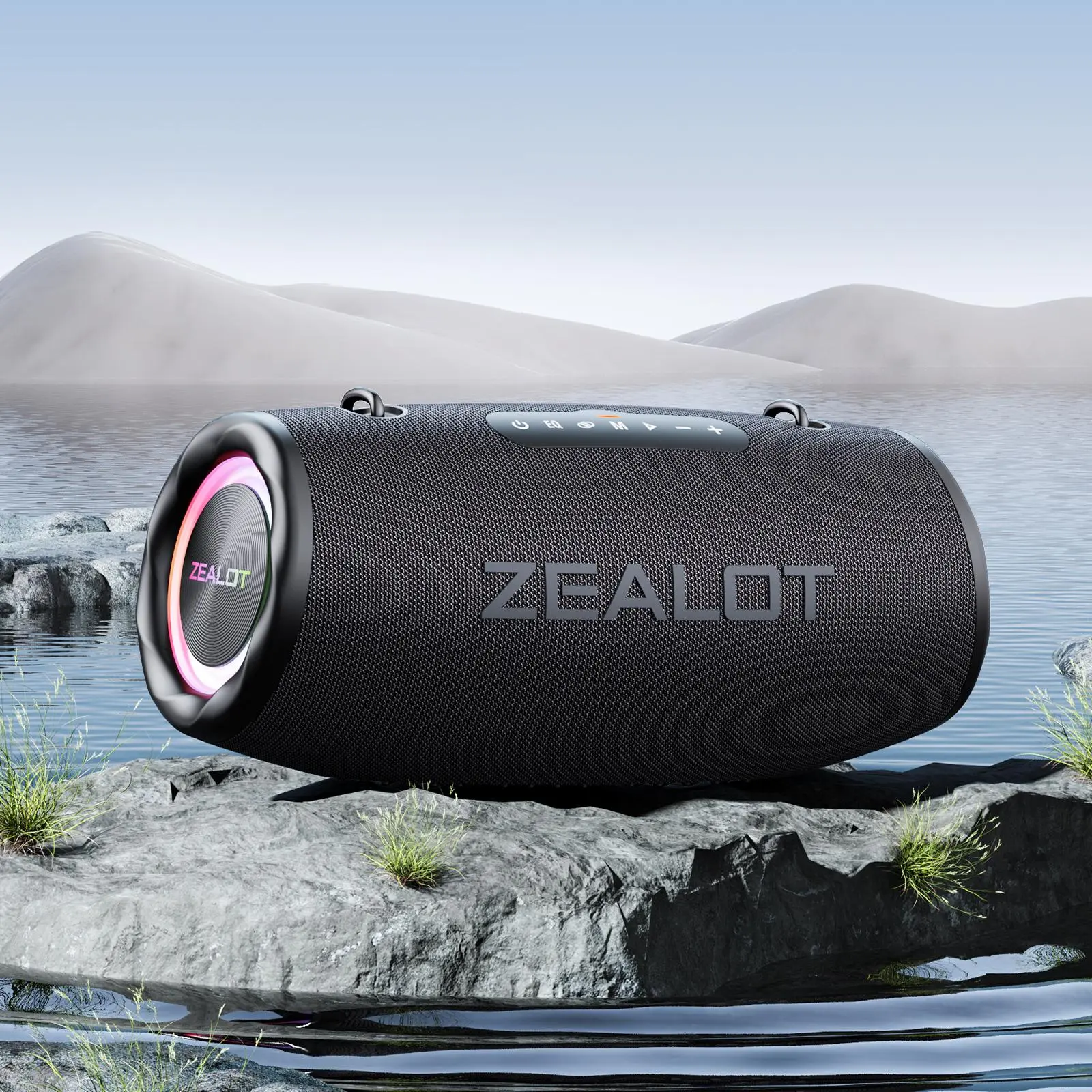 ZEALOT Zealot S87 Portable Wireless Speaker, 1 Count USB