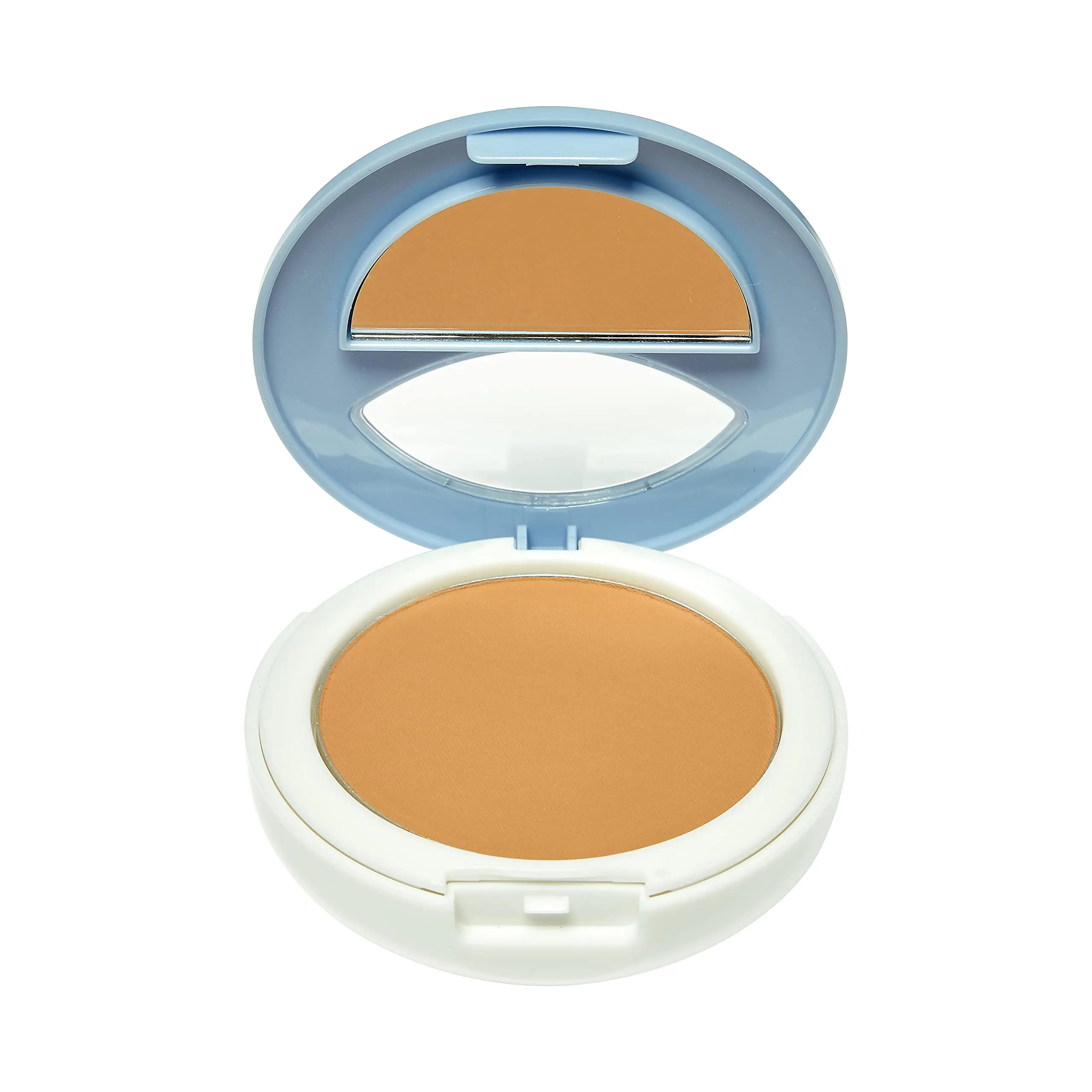 No More Blemish Face Powder with Salicylic Acid Korean Makeup Matte Finish Full Coverage Pressed Powder (Toffee)