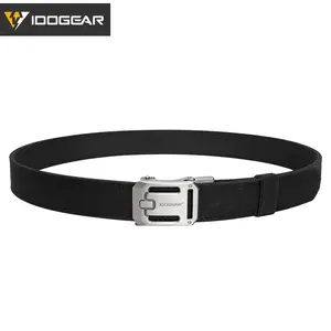 IDOGEAR 1.5" Ratchet Nylon Belt with Adjustable Metal Buckle Tactica Quick-Release Reinforce CCW Belt 3447