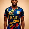 JKLVZOE 2026 Haiti Team Soccer Jersey, Unisex Fans Edition Quick-Dry Football T-Shirt, Moisture Wicking Breathable Fabric, Stadium Match Day Essential, Lightweight Training Tee for Teamwear, Athletic Top, Casual Sporty Top, Sportswear Clothes