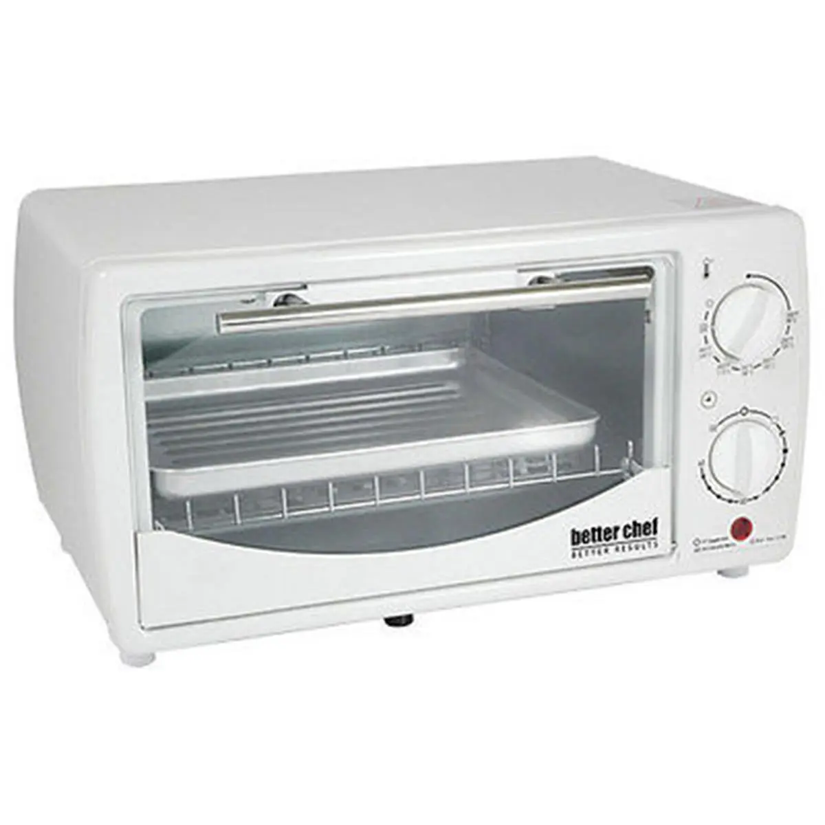 Better Chef IM-255W 9 Ltr Toaster Oven Broiler, White