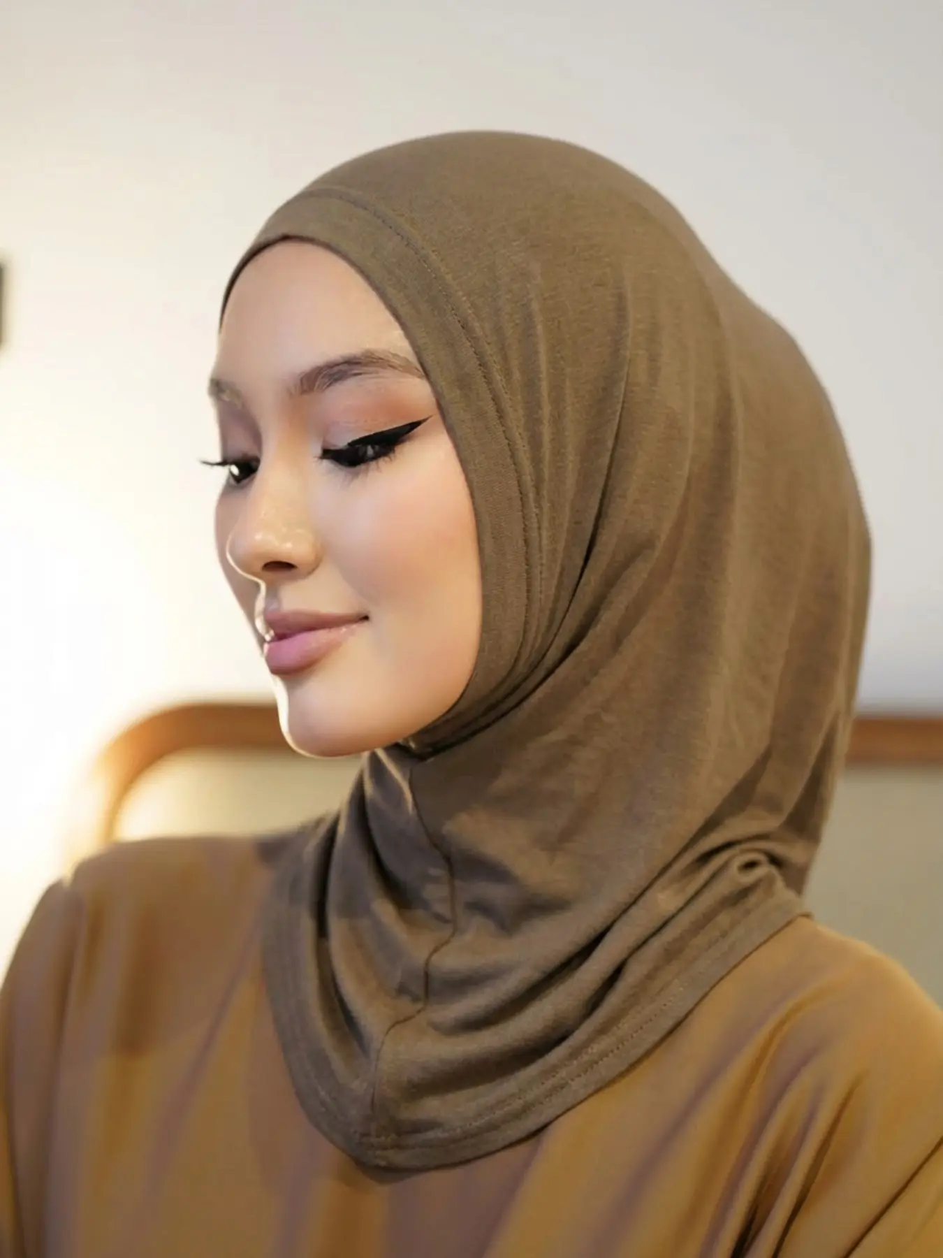 Women's Jersey Turban Hijab Cap For muslim, Soft Elastic Fabric Stretchable Design, Comfortable Sleep Hat Inner Layer, Suitable for Various Occasions, Casual, Hijab Undercap