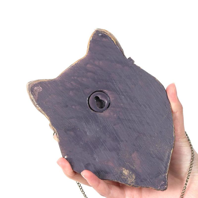 Creative Resin Animal Head Wall Hanging, Fox Head Wall Hanging, Resin Material, Wall Art, Home Accents, Personalized Style, Visiting Gift