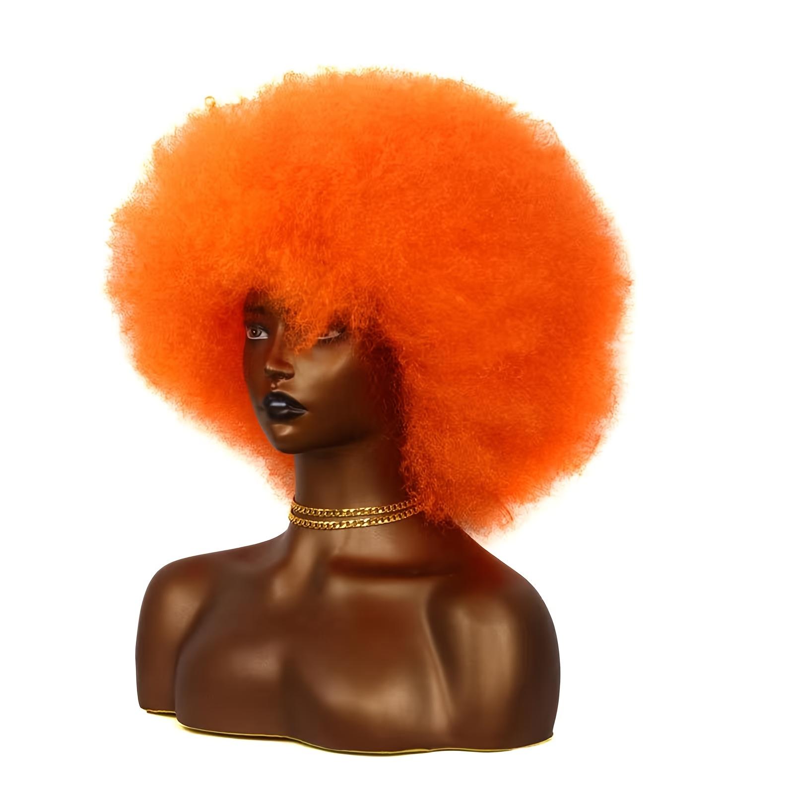 A Vintage 70S Afro-Style Curly Wig with Density, Featuring a Soft And Full Fluffy Look, Perfect for Parties And Cosplay