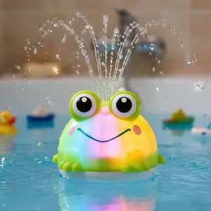Light Up Bath Toys, Toddler Bath Toys for Kids Ages 1-3, Stocking Stuffers for Babies 6-12-18 Months, Bath Toy Sprinkler Toddler Birthday Bathtub Water Toy