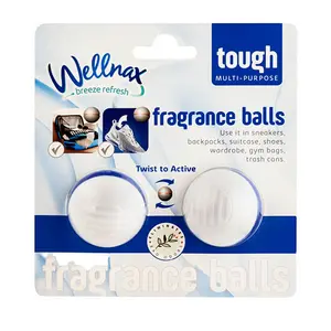 [Wellnax] 3X Scent Booster Balls – 60-Day Luxury Fragrance System – For Luxury Handbags/Shoes Storage – Mold Prevention & Humidity Control – Gift Box Edition