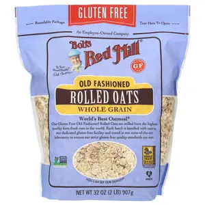 Bob's Red Mill Old Fashioned Rolled Oats, Whole Grain, Gluten Free, 32 oz (907 g)