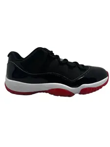 Jordan 11 Retro Low Bred (2025) - Black/Red/White
