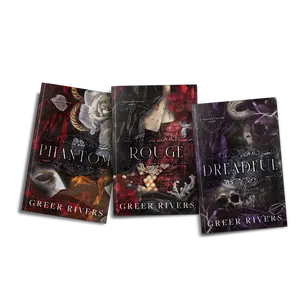 Spicy Dark Romance Trilogy - Tattered Curtain Series by Greer Rivers - Soft Cover Signed retelling paperback edition Gothic Love