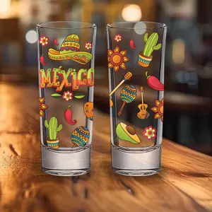 Tequila Shot Glasses, Personalized Shots Gifts, Mexico Shots Birthday Gift