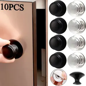 Stainless Steel Kitchen Door Cabinet  Bar Handle Pull Knob Cabinet Knobs Furniture Hardware Cupboard Drawer Handle No Punching