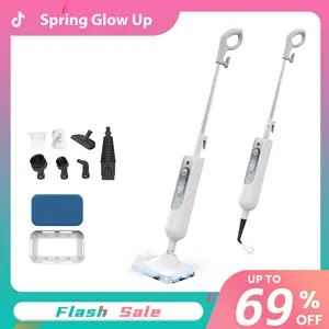 [SpringGlowUp]Lightweight Detachable Handheld Steam Mop Cleaner for High temperature disinfection&Cleaning,Suitable for walls, floors, tiles, corners, grease and sticky stains