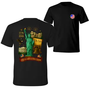 250 Years of Freedom T-Shirt – America 1776–2026 Statue of Liberty Patriotic Tee
