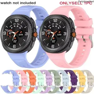 Samsung Galaxy Watch 8 Classic Silicone Band - Adjustable Soft Sport Strap for 40-44mm Watches, Wearable Tech Accessories, Fashion Accessories