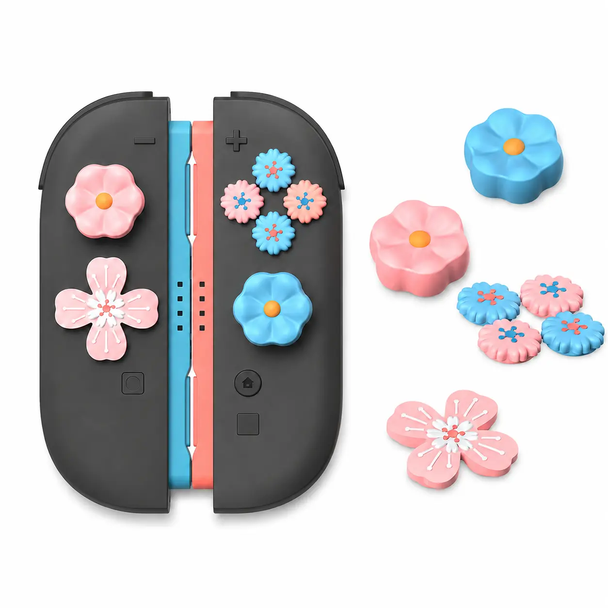 For Joy-con2 【Flowers】keycap